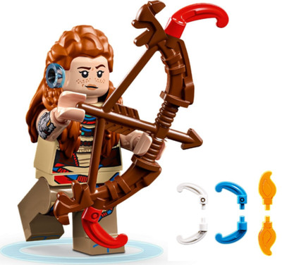 LEGO Gaming Horizon Adventures Minifigur - hrz001 - Aloy - aus 77037