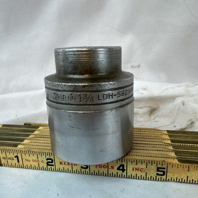 Snap On, 1-3/4 Socket, LDH-562, 12 Point, 3/4  Drive. #2047