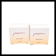 2 x Jazmine Beauty Brow Boss Brow Styling Wax .18 oz 5g New Sealed Box TRAVEL Sz