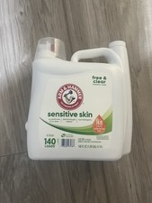 ARM & HAMMER Sensitive Skin Free & Clear Liquid Laundry Detergent Soap,170 fl oz 0.09 per gallon