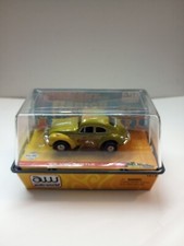 Auto World Slot Car Racer '66 Lime Green Flamed VW Beetle RARE Rel.7 2010