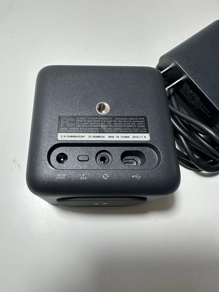 HTC Vive VR Base Station 1.0 Lighthouse + Power Adapter - Tested - Image 3 of 4