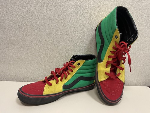 Vans Off The Wall Hi Top Multicolor Men's 11