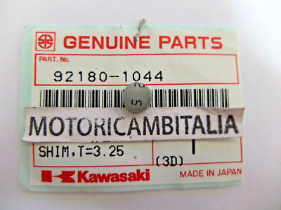 SOLD‼️ PER KAWASAKI 92180-1044 ZX-7 R ZX-6R NINJA pastiglia VALVOLA SHIM