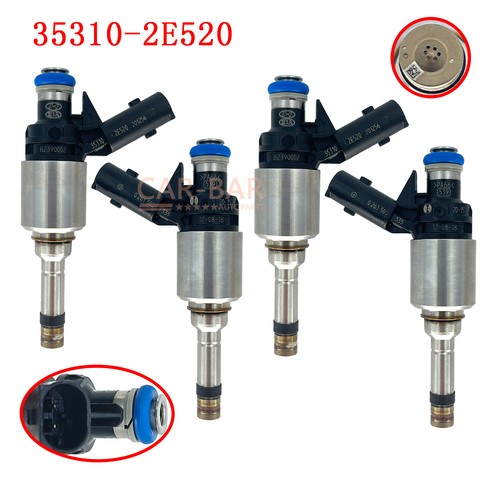 A-Premium Fuel Injector Set (4-PC) – Compatible With Hyundai Elantra 2006-2012 & Kia Soul 2010-2011 2.0L