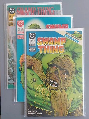 Swamp Thing #65,#66 und #67 (DC 1987) mit John Constantine Hellblazer Vorschau