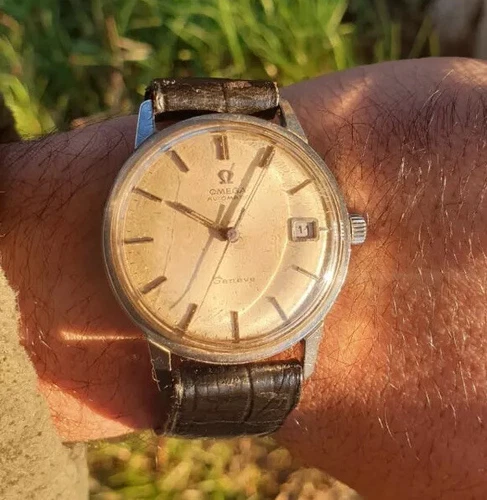 omega geneve automatic vintage watch cal 565 ref 166.002 men's 1970