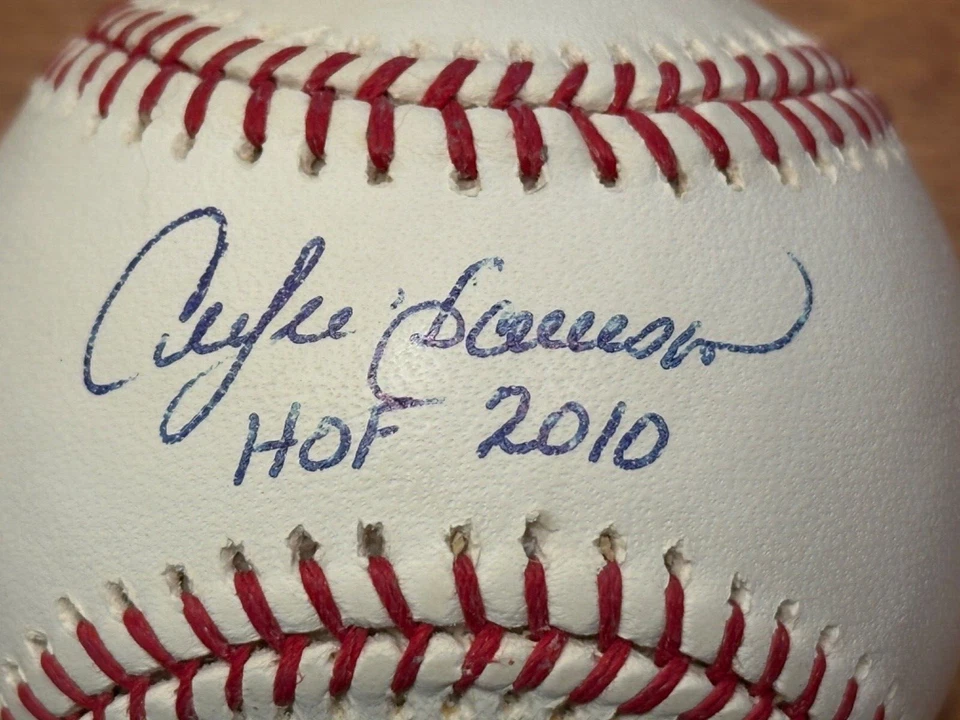 Andre Dawson Autographed Signed OMLB w Inscr - Image 2 of 3