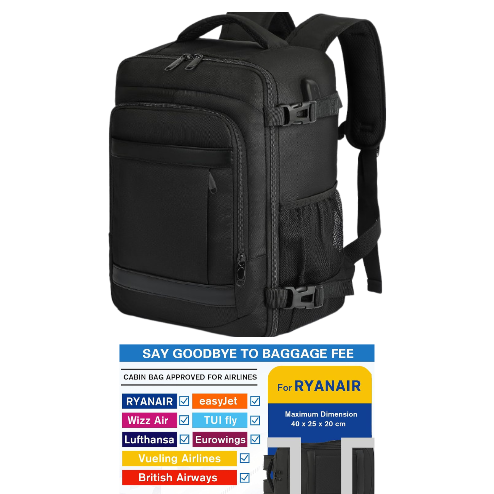 Misure Bagaglio A Mano Ryanair Eastpak Zaino Piccolo Ryanair