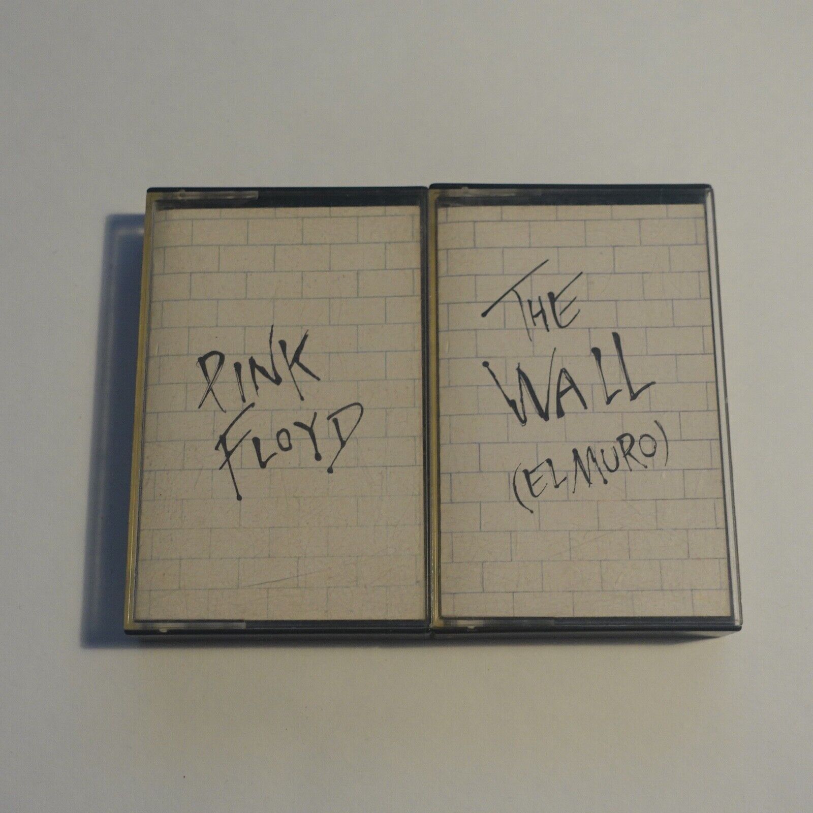 Pink Floyd The Wall cassette x 2 El Muro Spain Emi Harvest doble musicasete