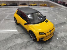 OTTO 1/18 RENAULT 5 E-TECH Resin Model Car Yellow Hobby Display