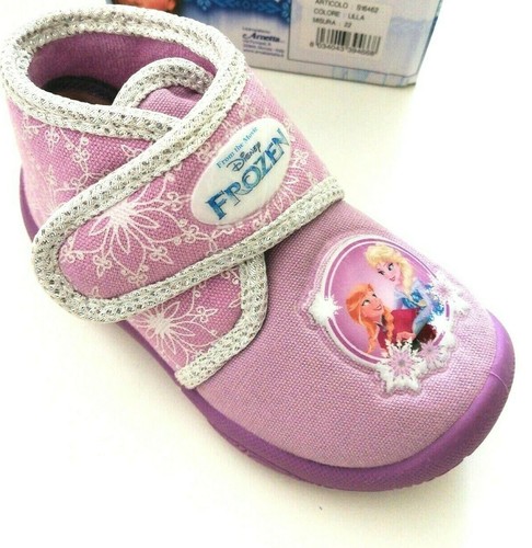 Pantofola asilo casa da bambina bimba Frozen 22 invernali Disney | eBay