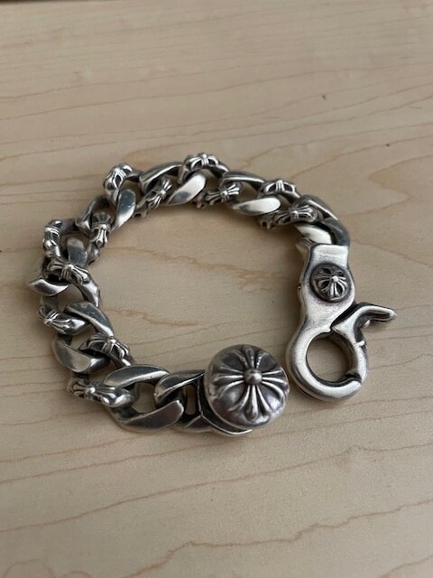 Chrome Hearts fancy link clip bracelet. | eBay Chrome Hearts fancy link clip bracelet. | eBay