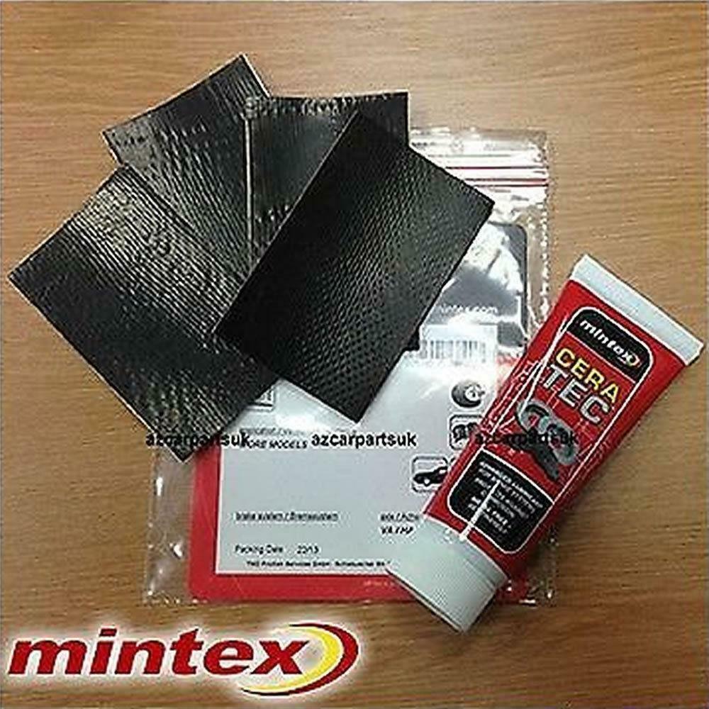 MINTEX CERATEC LUBRICANT GREASE AND 4 ADHESIVE ANTI SQUEAL BRAKE PAD