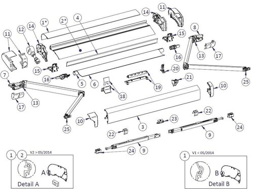 Electrode Battierrippe Für Waschmaschine - Ersatzteil Kompatibel Mit Vestel, Teka