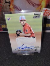 2022 Topps Stadium Club - Autographs #SCBA-AB Anthony Bender On Card Auto RC