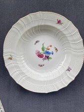 KPM Berlin NEUOSIER ⭐ Blumenmalerei⭐ Teller Suppenteller -Speiseteller 23,7cm Ø