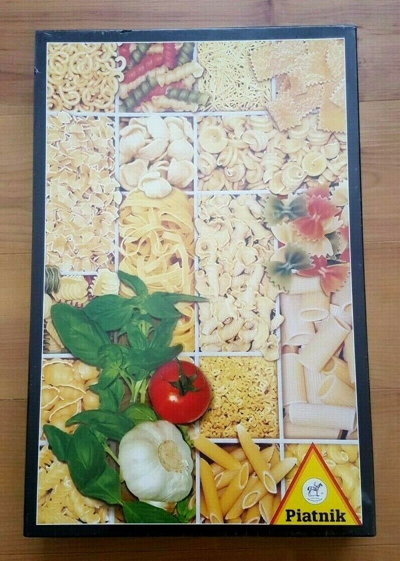 Piatnik "Pasta" 1000pc Puzzle - New/Sealed - No. 564345 26.5" x 17.4"