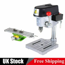 220V Bench Drill Press Drilling Milling Machine Workbench Plastic Woodworking UK