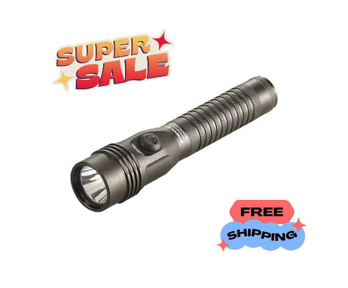 74614 Strion DS HL 700-Lumen Rechargeable Flashlight, A180, Free Shipping
