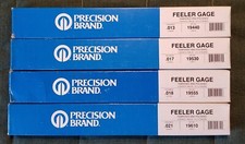 Precision Brand Shim/Feeler/Gage (12) pcs Per/Box Brand New. Select Thickness.