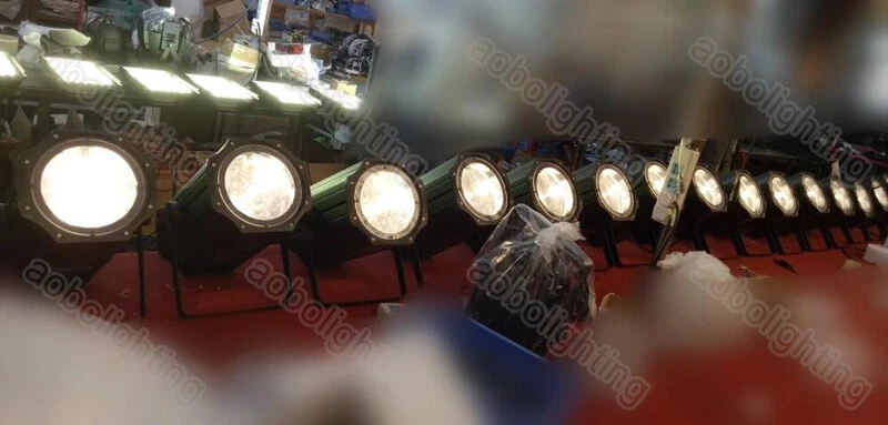 200w White COB LED Audience Effect Stage Light DJ party Disco Zoom LED Par Light - Image 3 of 4