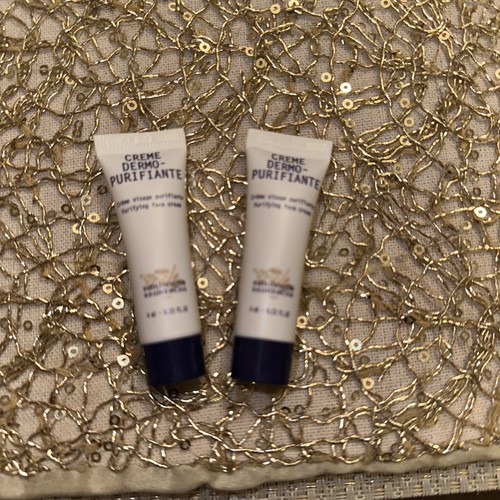 2x BIOLOGIQUE RECHERCHE SAMPLE 4ML Each Creme Dermo-Purifiante