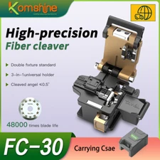 TAWAA FC-30 Optical Fiber Cleaver 3-in-1 Holder,0.25-3.0mm Fiber,48000 Cut Life