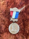 GAR REPRESENTATIVE ARMSTRONG ILLINOIS GALESBURG 1921 MEDAL FLAG RIBBON