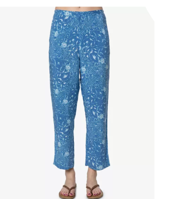 O'NEILL Juniors' Floral-Print Soft Pants Blue Size L 10875 | eBay