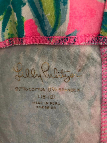 Set of Two Lilly Pulitzer Girls Leggings size L (8- 10) - Picture 6 of 14