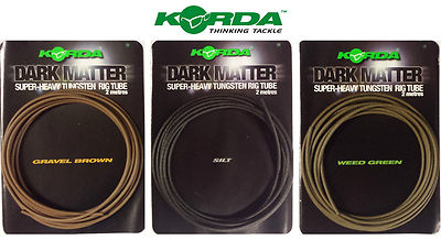 Korda Dark Matter Super-Heavy Tungsten Rig Tube 2 Meter Karpfenangeln