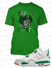 Joker Freak in the Sheets Graphic Sneaker Tee Shirt Match J4 Pine Pro Club Shaka