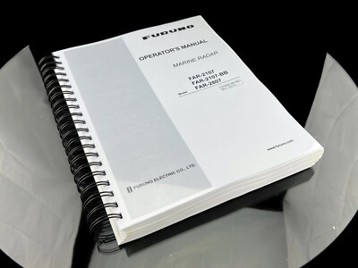 Furuno RADAR FAR-2107 -BB FAR-2807 Operators Manual Instructions Guide Copy