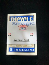 Svengali Bicycle Deck Magic Card Red or Blue you pick your force card Trick -