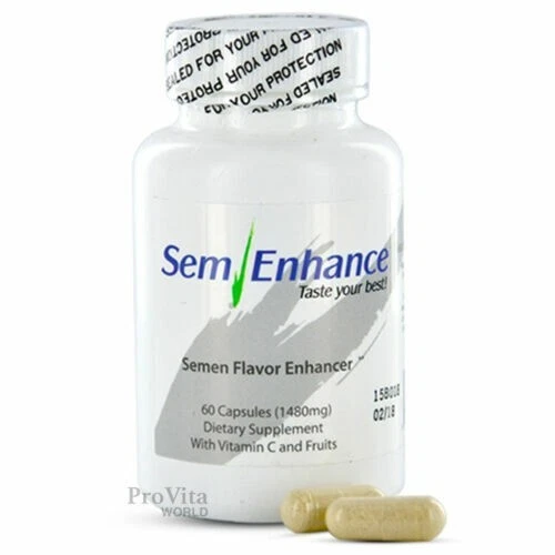 SemEnhance Taste Your Best Semen Flavor Enhancer Pills Supplement 60 Caps