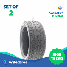 Set Of 2 Used 24540r18 Bridgestone Driveguard Plus Rft 97w - 832 Set Of 2 Used 24540r18 Bridgestone Driveguard Plus Rft 97w - 832