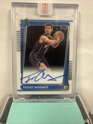 2021-22 Donruss Optic Franz Wagner Rated Rookie Signatures RC Auto #185