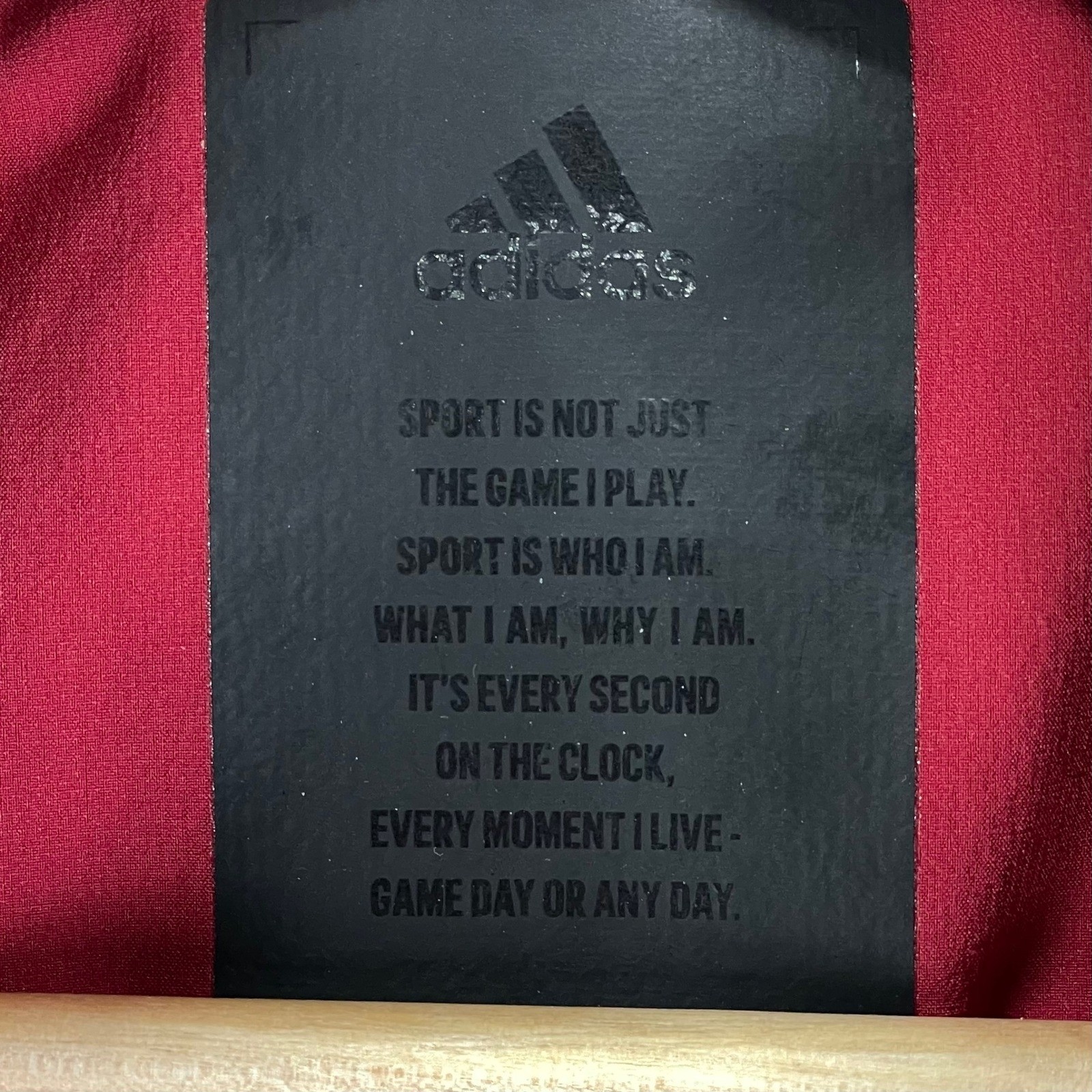 adidas ZNE Bomber Jacket Mens Medium Black Performance Tech Water Repellant thumbnail 8