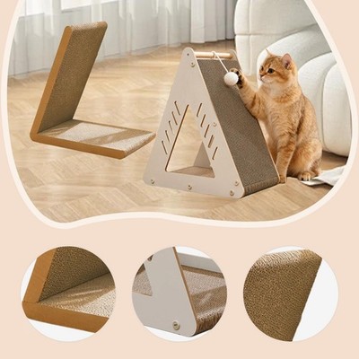 Katzenkratzbett Tierbedarf Wellpappe Rest- und Spielwand und Couch