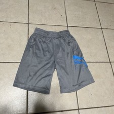 Puma Gray Shorts Boys Medium 10 12 Polyester Athletic