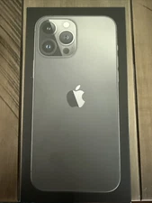 Retail Box for Apple iPhone 13 PRO MAX. Graphite 128GB. EMPTY BOX ONLY!