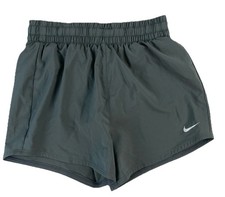 Nike Girl's Smoke Color Lined Dri-Fit High-Rise Shorts Size M NWOT
