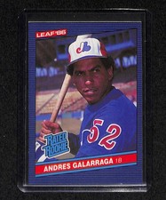 1986 Leaf #27 Andres Galarraga