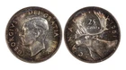 Canada George VI 1951 Silver 25 Cents High Relief MS63 NGC
