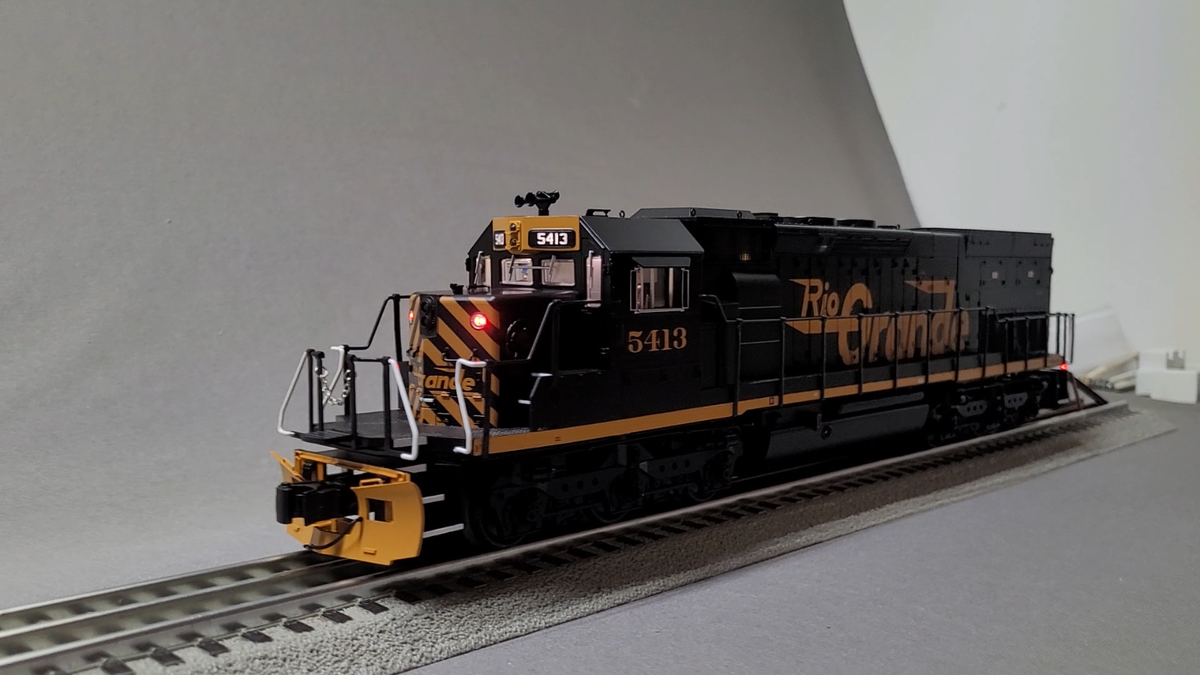LIONEL BTO DENVER & RIO GRANDE LEGACY SD40T-2 DIESEL ENGINE O