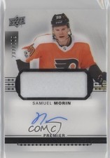 2017 Upper Deck Premier Acetate Rookie /299 Samuel Morin #AR-SM Patch Auto 1u6