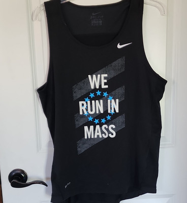 Nike Dri-FIT NRC  Mens tank size Medium black