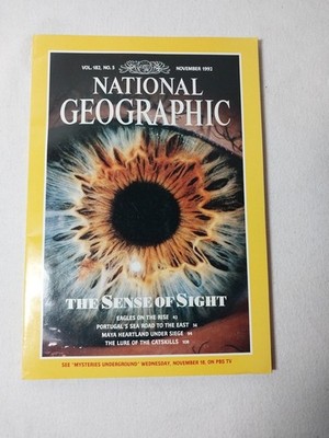 National Geographic November 1992 Portuguese Empire, Maya, Catskills, Eagles