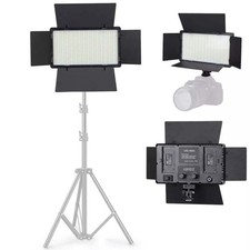 Hridz U800 LED Video Light Ultra-bright Dimmable Bi-Color 2500K-8500K Remote-Con